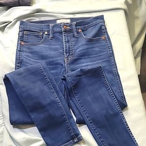 NWT Madewell 10" High Rise Skinny Jeans
